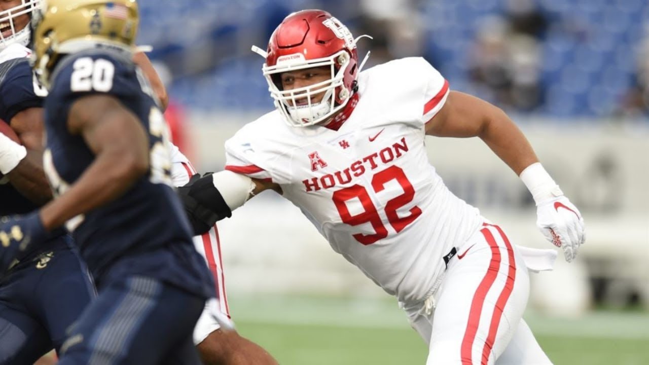 Logan Hall || Houston Cougars Defensive Lineman || 2021 Highlights - YouTube