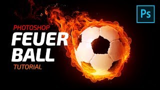 Feuer Ball Effekt - Photoshop Tutorial Deutsch screenshot 1