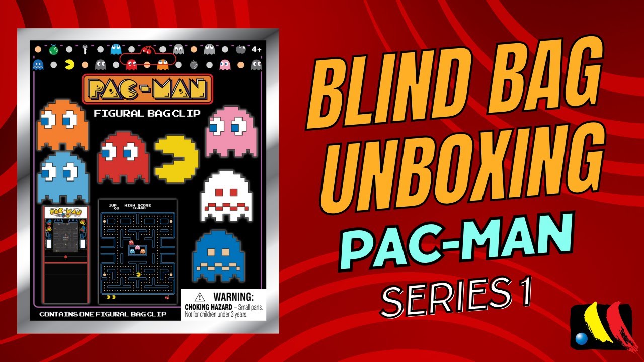 Monogram Pacman Pac-Man 3D Foam Bag Clip (Series 1) - Blind Unboxing - Monogram ...