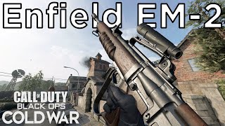 Enfield EM-2 (EM2) Gameplay | Call of Duty Black Ops Cold War (PS5)