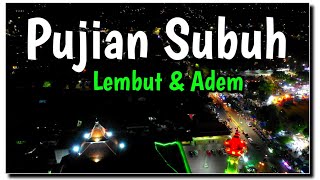 PUJIAN SEBELUM SUBUH !! Ya Rosulalloh Lembut, Merdu & Kalem Di Telinga - Drone Dji Mavic 2 Pro