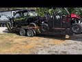 Converting a 20’ utility trailer to hold side by sides or UTV’s