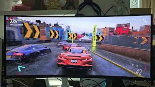 จอ Monitor Dell Alienware OLED AW3423DW ปรับ MSAA 8X : Forza  Horizons 5