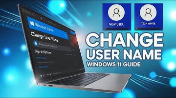 Hoe verander ik de naam van een gebruikersaccount in Windows 11?