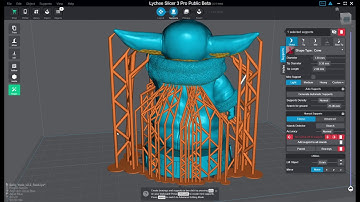 J3DI Lychee Slicer Supports