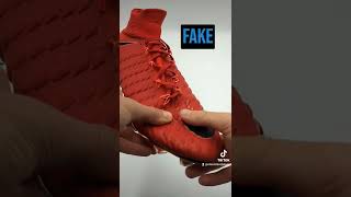 Real ✅ Vs Fake ❌ Football Boots #football Resimi