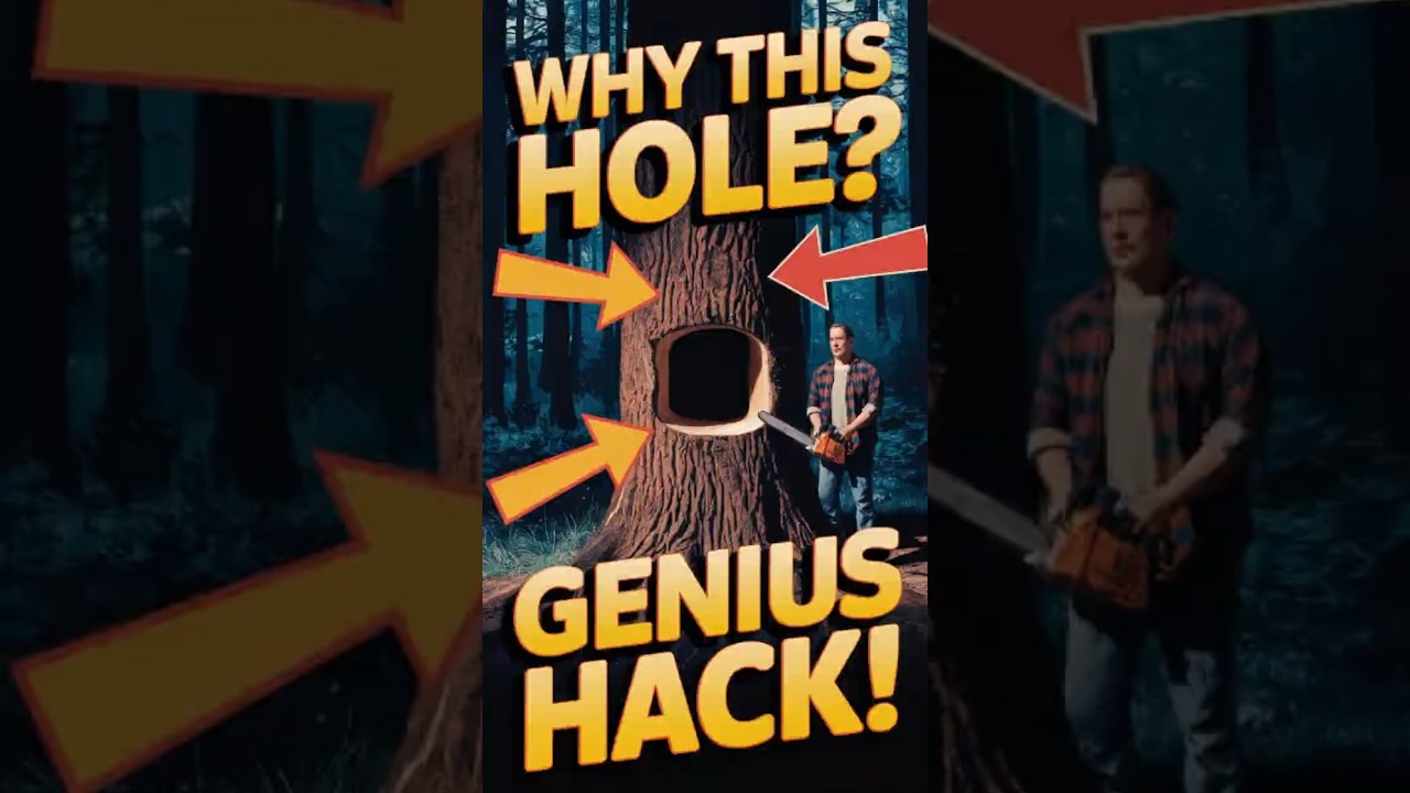 This Simple Hack Makes Tree Cutting Foolproof!