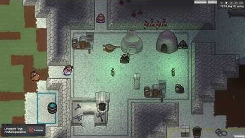 King under the Mountain game dev - Forging metal