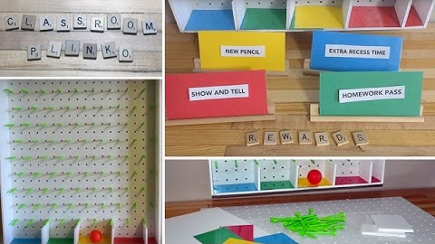 DIY Review Game: Plinko Board