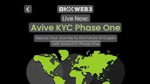 avive kyc phase 1: how to do it