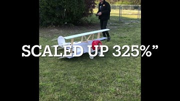 Giant FT Fokker DR1 Maiden Flight