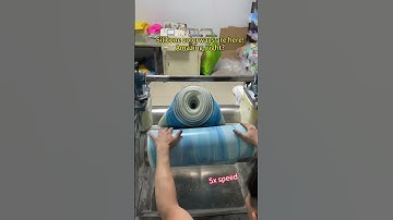 Show you the silicone color mixing process at 5 times the speed!  #silicone #machine #colormixing