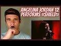 AMERICAN REACTS TO Angelina Jordan 12 performs «Shield» !