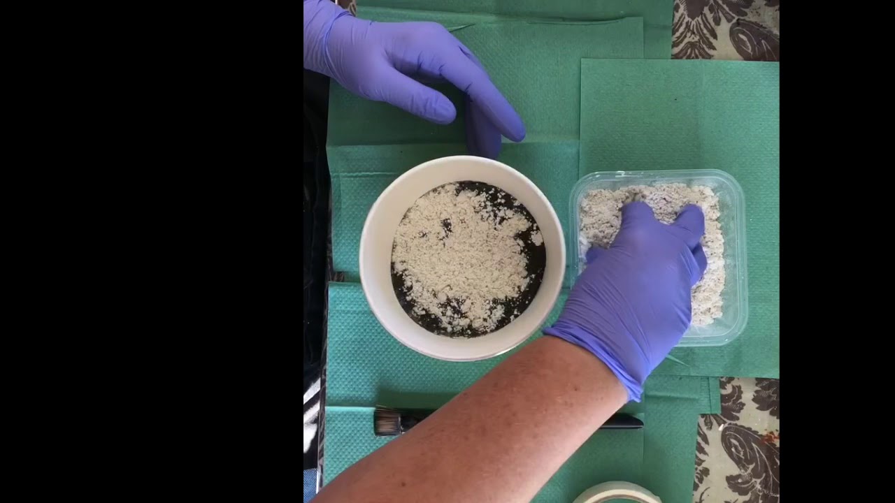 How to make clay with Powertex and Stone Art YouTube