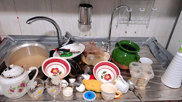 Relaxing Deep Sink Cleaning | No Talking ASMR for Sleep#asmr #cleaning 