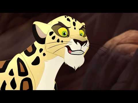 The Lion Guard The Lake Of Reflection Makucha And His Army Attack Scene HD 