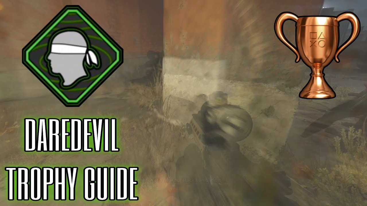 DAREDEVIL TROPHY GUIDE (Modern Warfare 2 Tutorial)