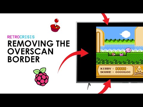 Remove Black Borders Overscan On RetroPie - Raspberry Pi - Easy Beginners Guide