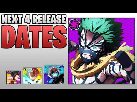 *WHO TO SAVE FOR?* THE 4 Character Releaase DATES For Next SEASON! My Hero Ultra Rumble