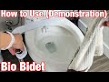 Bio Bidet Anwendung Mit Demonstration