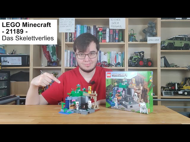 Das Verlies mit böser Überraschung - LEGO Minecraft 21189 - Das Skelettverlies