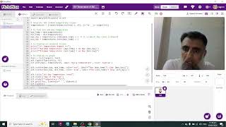 Temperature of 365 days with max & min| International Teacher Training Program on Python | Pictoblox
