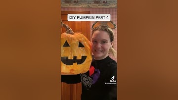 DIY PAPER MACHE PUMPKIN HEAD TUTORIAL PART 4