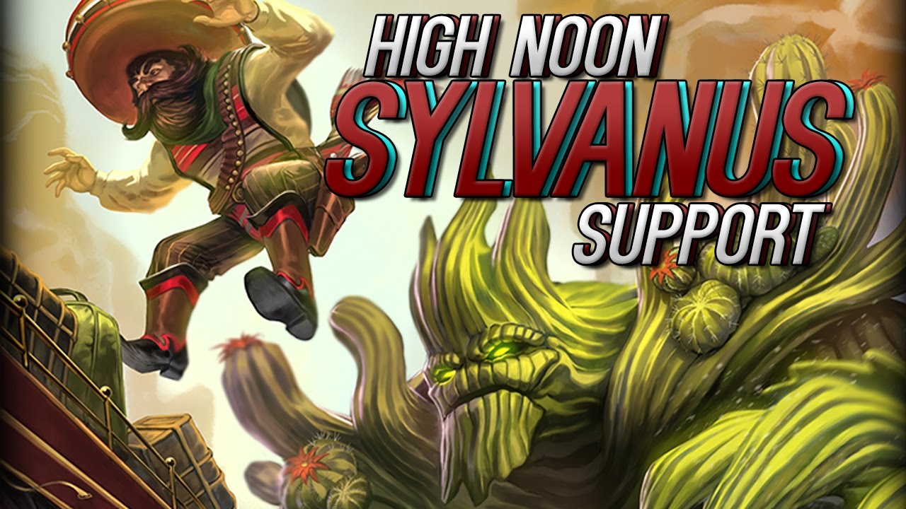 AMAZING GAME! (Sylvanus Build) SMITE High Noon Sylvanus Support Conquest Gameplay!