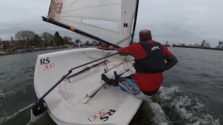 RS300 moderate wind race