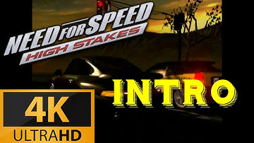 Need for Speed IV: High Stakes - Intro (AI enhanced 4K 60fps)