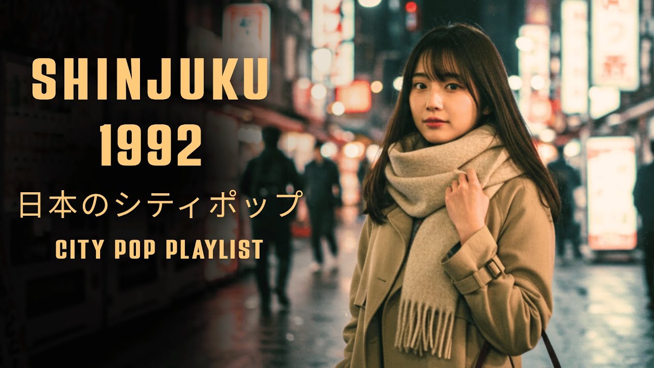 SHINJUKU 1992 – 日本のシティポップ CITY POP PLAYLIST - YouTube