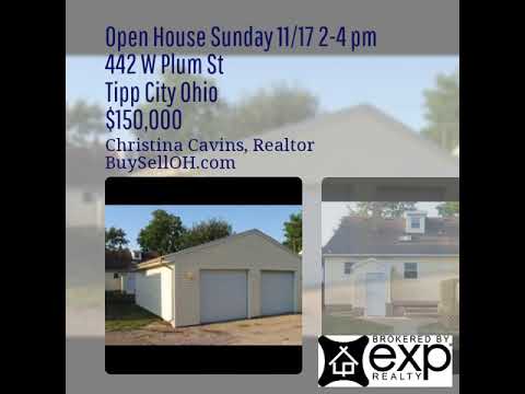 442 W Plum St, Tipp City, OH home video tour
