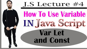 JavaScript Variables Tutorial in Hindi / Urdu    ( Lecture #4)