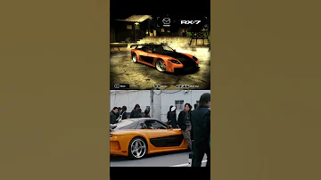 Fast And Furious Cast Meets NFS Most Wanted Shorts Gaming Cars Nfsmostwanted Fastandfurious 