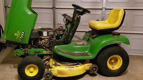 Riding mower cranks but won