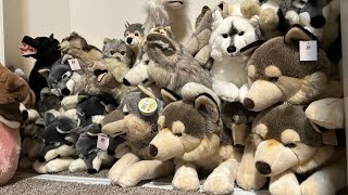 My Wolf Plush Collection