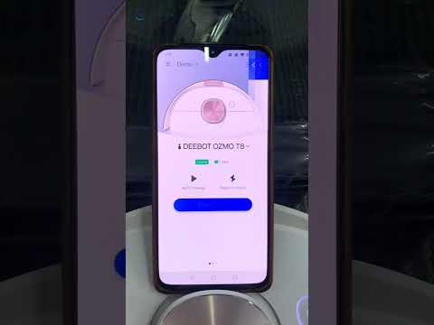 Deebot Ozmo T8 App Connection Android and IOS