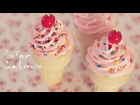 Ice Cream Cone Cupcakes