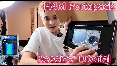 H4M Portapack Receive Tutorial!!!