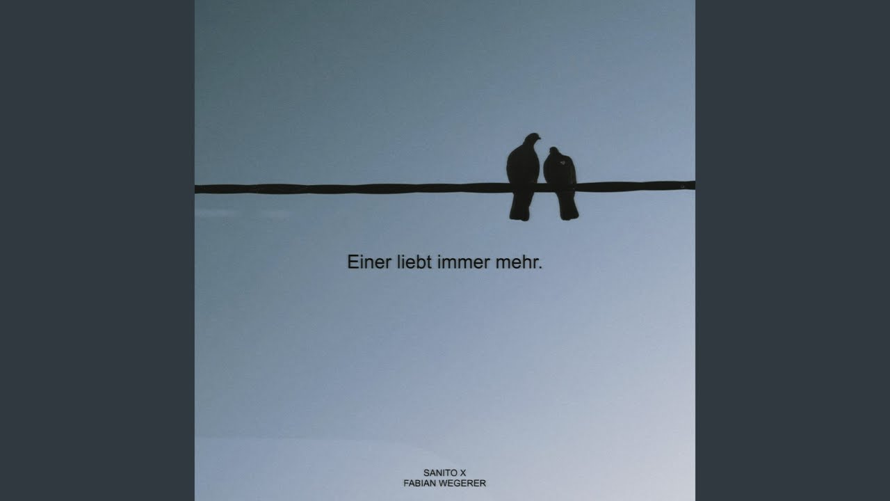 Einer liebt immer mehr