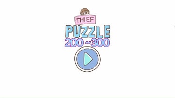 💰 Thief Puzzle 💰{Level 200-300} #youtubeplayables #gaming #gameplay
