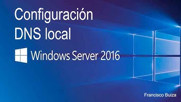 Cómo configurar DNS local en Windows Server 2016 (archivo hosts) [SORED]