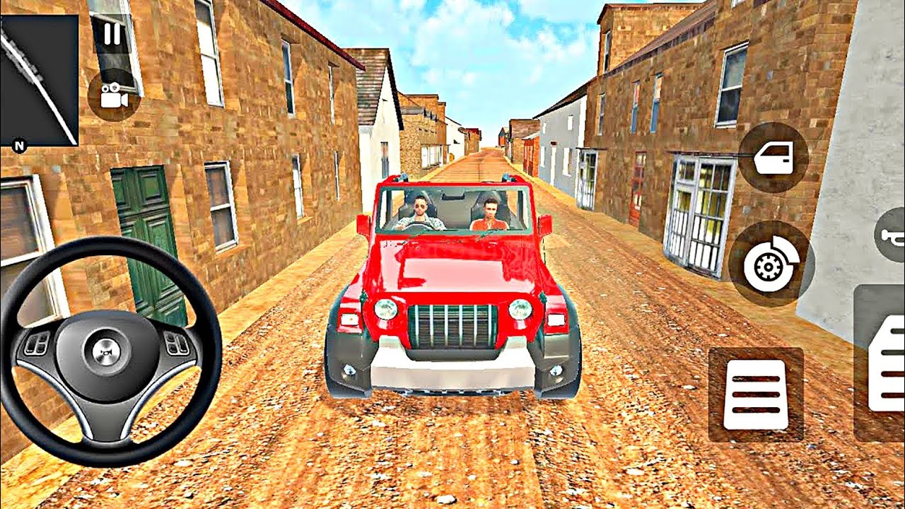 Franklin Gya Apna Uncle Ka Sath Gaon Ghoomne😍 In Indian Theft Auto Simulator