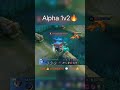 Alpha 1v2? Easy Work. 😈