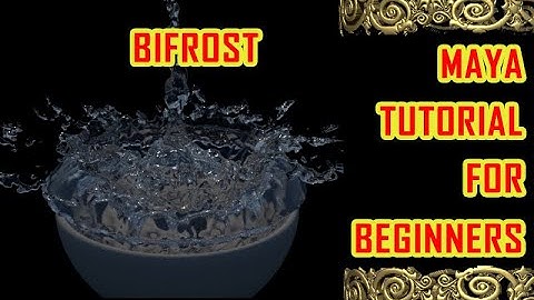 maya bifrost tutorial pt 4| fill object and water splash | maya water simulation tutorial|