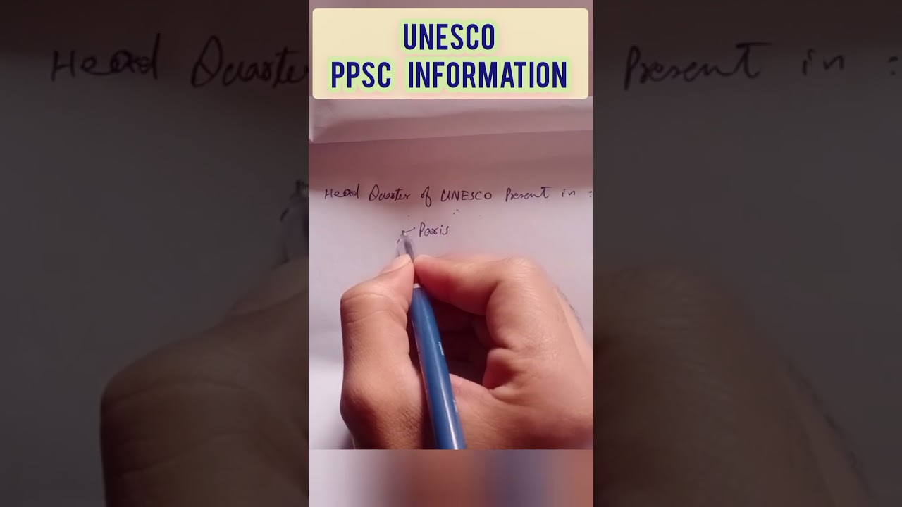 UNESCO INFORMATION PPSC | 2026 INFORMATION |GK | PPSC PAST PAPERS | 