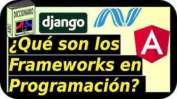 😵↪️ NO CONFUNDAS lo que es un FRAMEWORK EN PROGRAMACIÓN | Diccionario de Programación #13