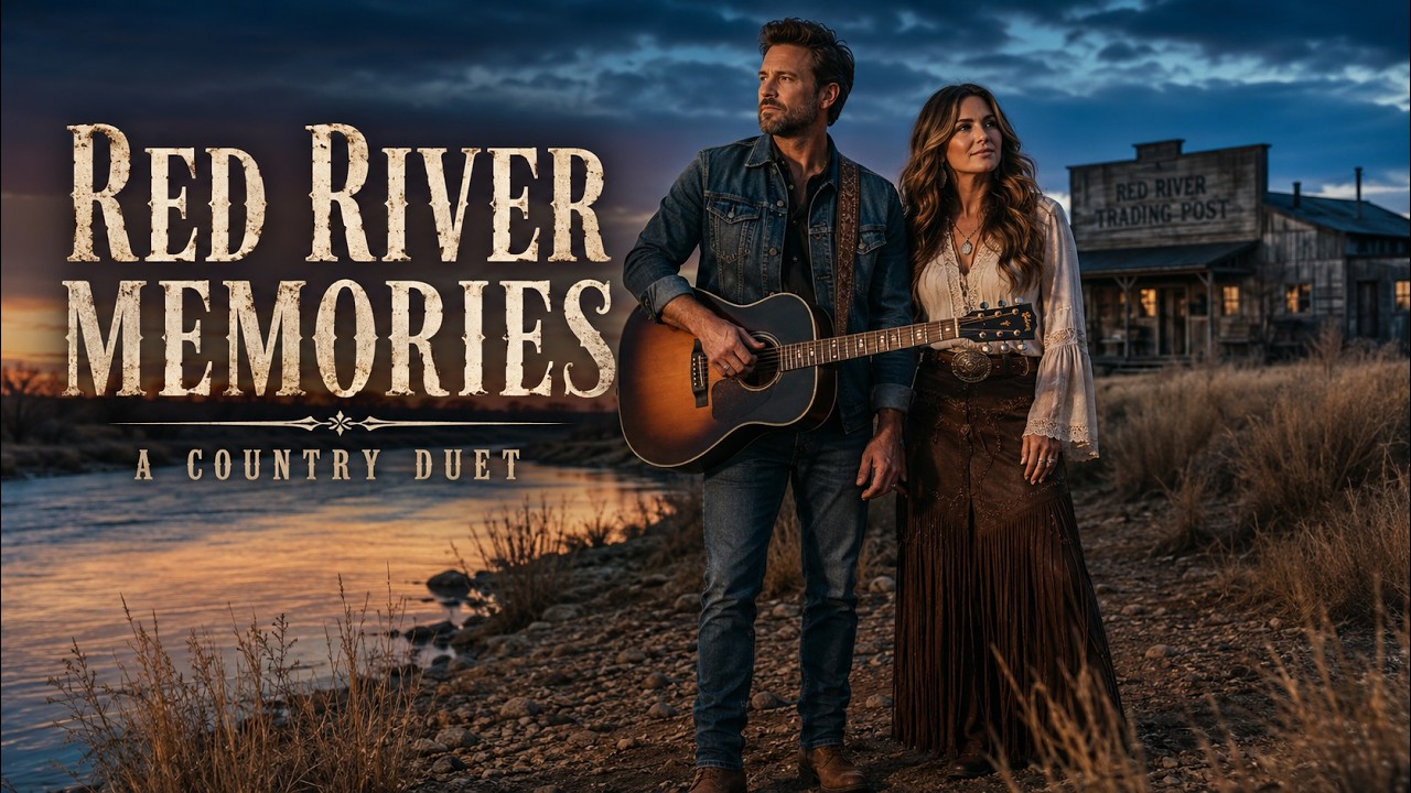 Cover Red River Memories – Male & Female Country Duet with Guitars, Accordion & Lap Steel