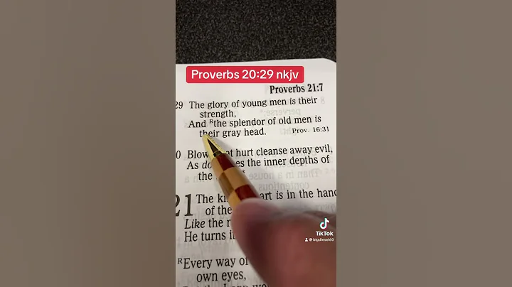 Proverbs 20:29 #God #Jesus #gospel #power #hope #truth #love #music #prayer #bibleverse #trending