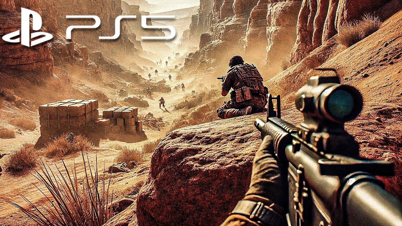 BLOOD DESERT - SPECIAL FORCES - Realistic Immersion Call of Duty MW2 Remastered PS5 4K60